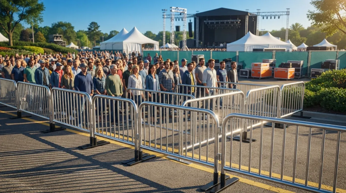 Crowd Control Barrier Rental in Irving, TX