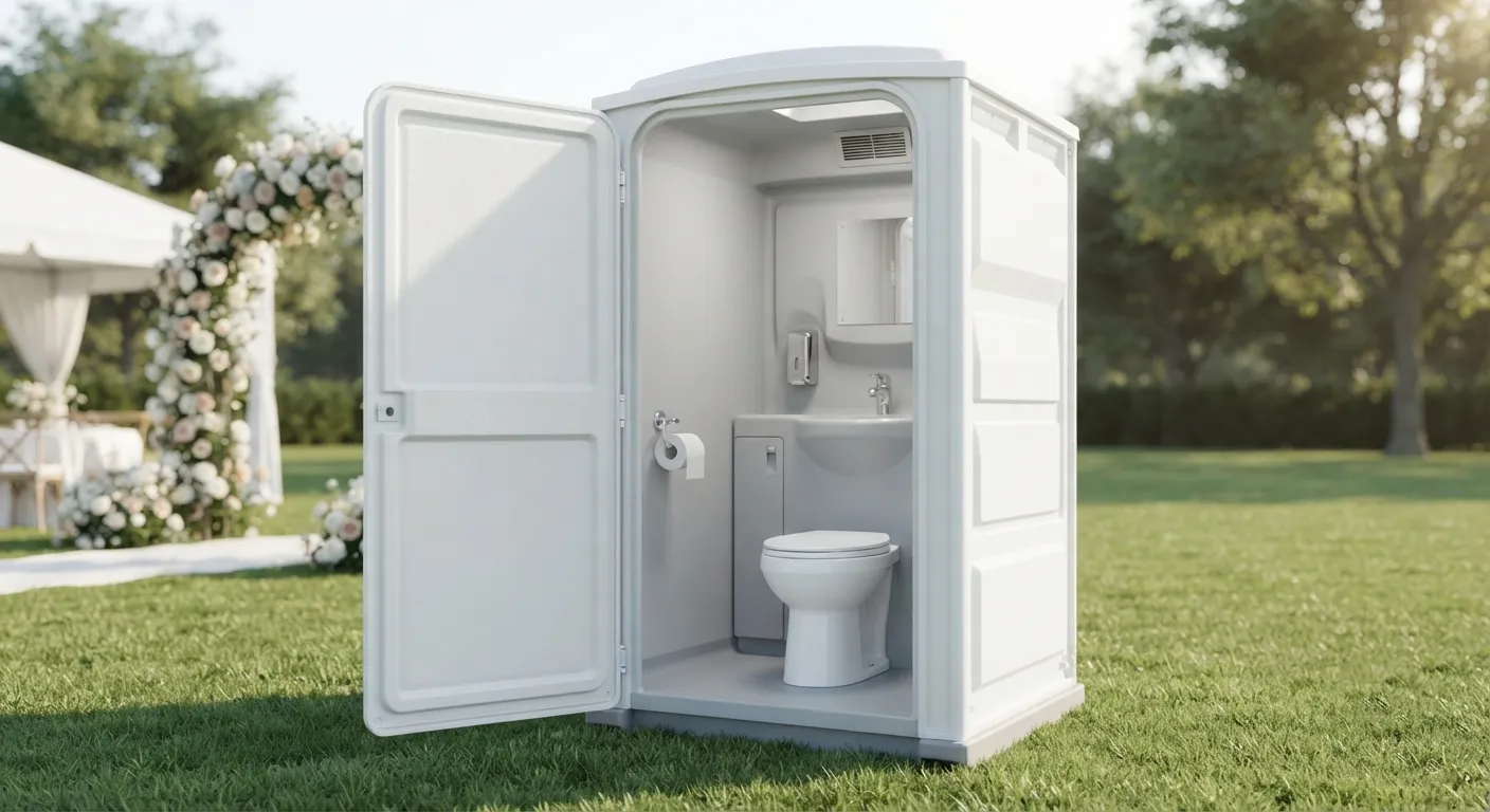 Deluxe Flushable Porta Potty in Irving, TX